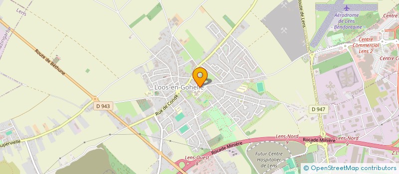 localisation de l'entreprise SMILE DANCE  LOOS EN GOHELLE