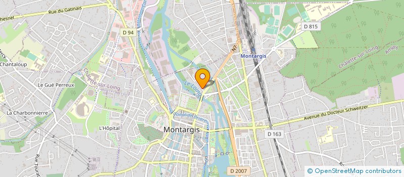 localisation de l'entreprise SMILE DENTAL à MONTARGIS