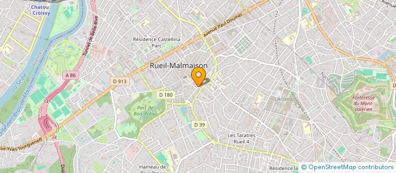 localisation de l'entreprise SMILE ET BEAUTY DENTAL SASU à RUEIL-MALMAISON