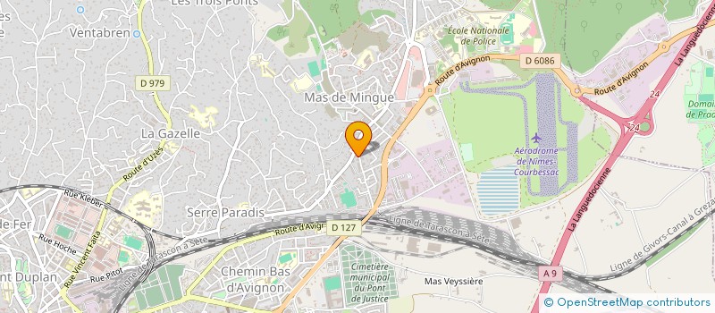 localisation de l'entreprise SMILE FIBRE  NIMES