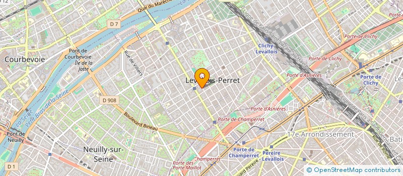 localisation de l'entreprise SMILE FOR MADA à LEVALLOIS-PERRET