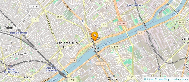 localisation de l'entreprise SMILE GROUP à ASNIERES-SUR-SEINE
