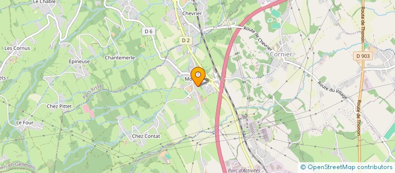 localisation de l'entreprise SMILE, L'AGENCE D'ICI  CORNIER