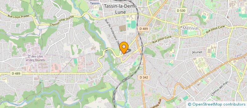 localisation de l'entreprise SMILE MORE PROD.  TASSIN-LA-DEMI-LUNE