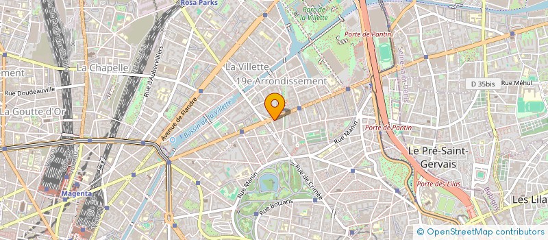 localisation de l'entreprise SMILE P19  PARIS