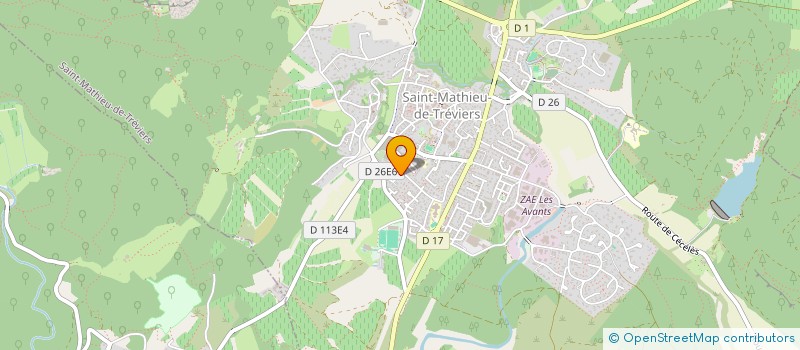 localisation de l'entreprise SMILE REAL ESTATE SOLUTIONS  SAINT-MATHIEU-DE-TREVIERS