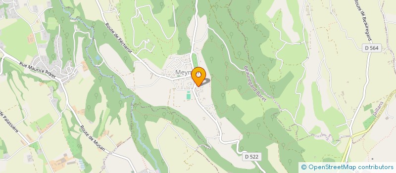 localisation de l'entreprise SMILE SERVICES  BEAUREGARD-BARET