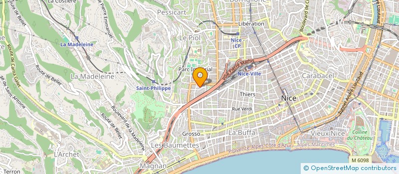 localisation de l'entreprise SMILE TO LIFE à NICE