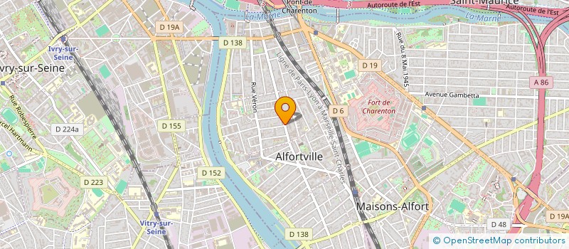 localisation de l'entreprise SMILE VOYAGES  ALFORTVILLE