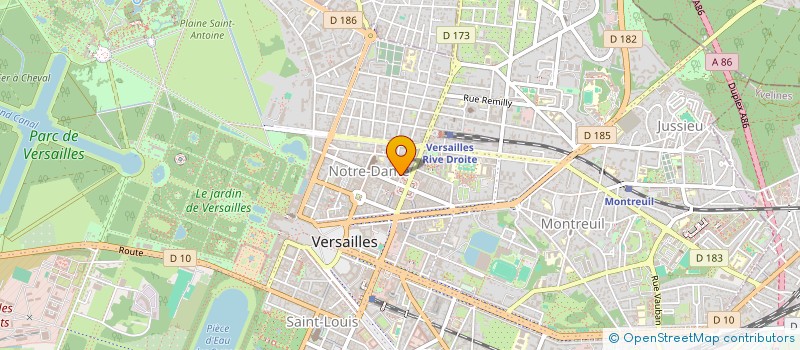 localisation de l'entreprise SMILEY à VERSAILLES