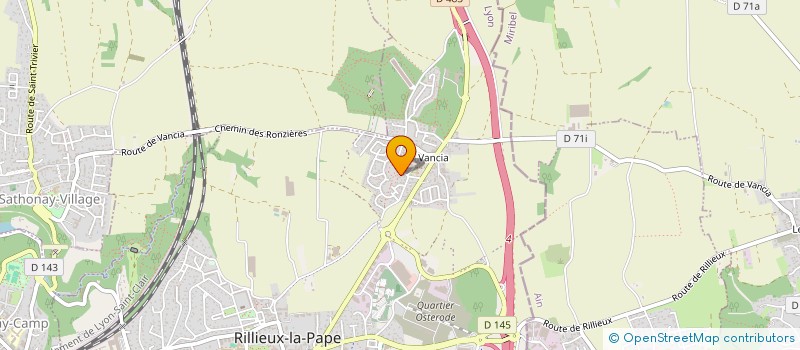 localisation de l'entreprise SMILEY FRUITO TRADE à RILLIEUX-LA-PAPE