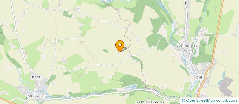 localisation de l'entreprise SMIP à MONTAILLE