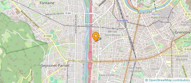 localisation de l'entreprise SMIP TESSI à GRENOBLE