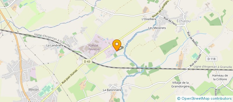 localisation de l'entreprise SMIRTOM DE LA REGION DE FLERS-CONDE à MESSEI