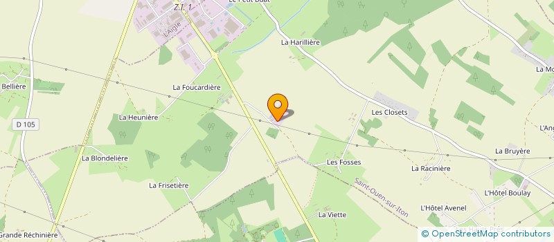localisation de l'entreprise SMIRTOM DE LA REGION DE L'AIGLE à SAINT-OUEN-SUR-ITON