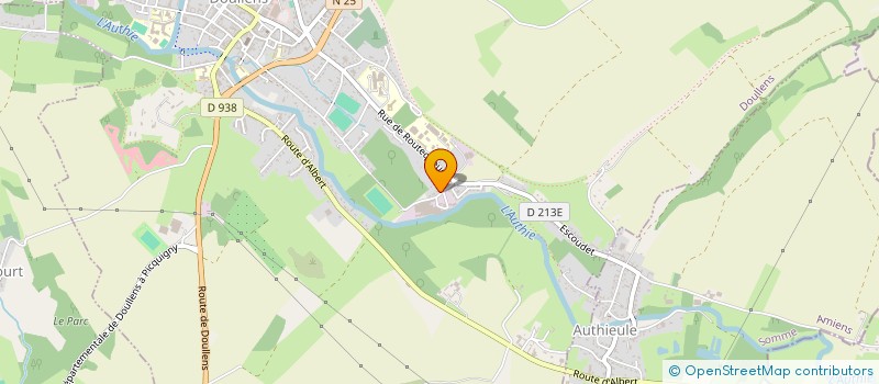 localisation de l'entreprise SMIRTOM DU PLATEAU PICARD NORD à DOULLENS
