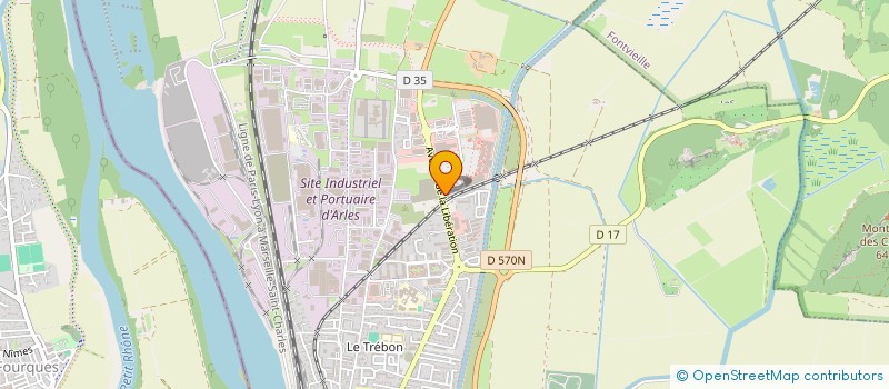 localisation de l'entreprise SMIS T  ARLES