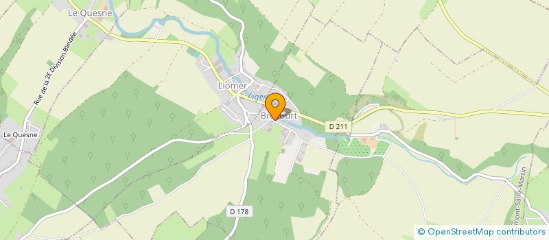 localisation de l'entreprise SMITEK à BROCOURT