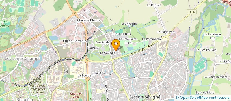 localisation de l'entreprise SMITH  CESSON-SEVIGNE