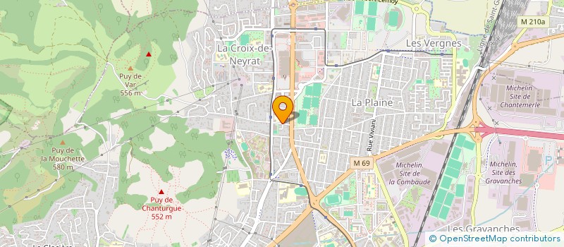 localisation de l'entreprise SMITH & BOB  CLERMONT-FERRAND