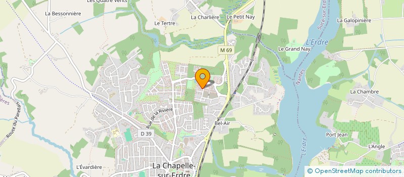 localisation de l'entreprise SMITH OUEST NET à LA CHAPELLE-SUR-ERDRE