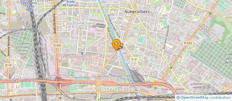 localisation de l'entreprise SMITH PALANKO à AUBERVILLIERS