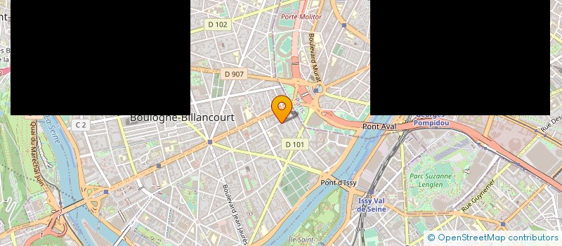 localisation de l'entreprise SMITH&PARTNERS à BOULOGNE-BILLANCOURT