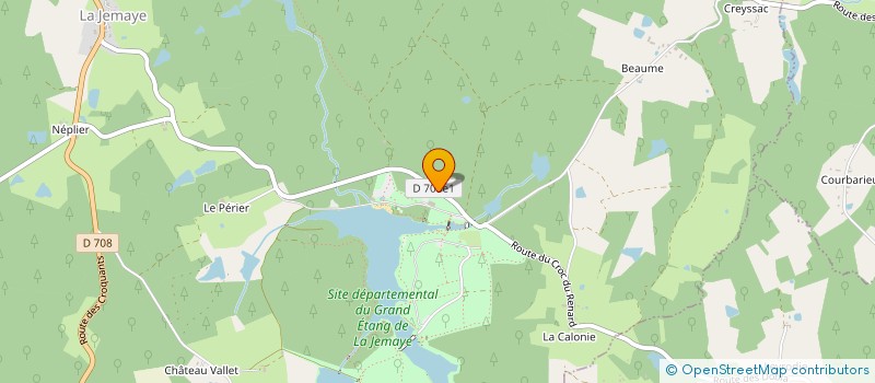 localisation de l'entreprise SMITH SARL  LA JEMAYE-PONTEYRAUD