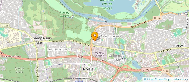 localisation de l'entreprise SMITH-WAGRAM  NOISIEL