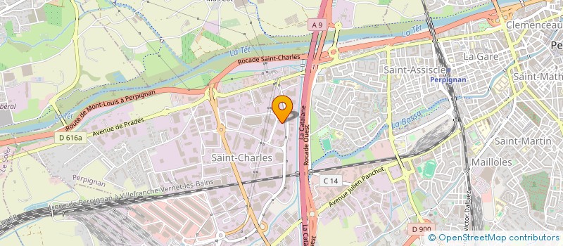 localisation de l'entreprise SMITS  PERPIGNAN