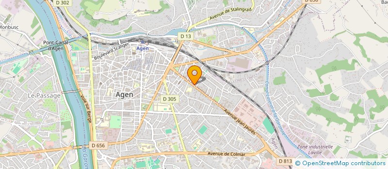 localisation de l'entreprise SMITTHI PRODUCTION  AGEN