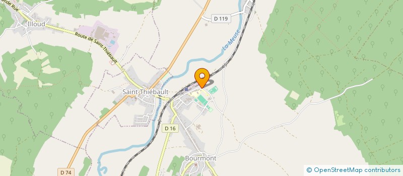 localisation de l'entreprise SMIVOM DU COLLEGE DE BOURMONT à BOURMONT-ENTRE-MEUSE-ET-MOUZON