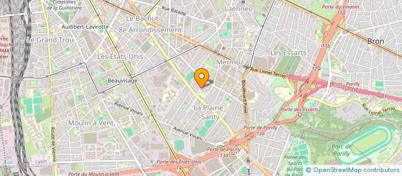 localisation de l'entreprise SMIZ  LYON