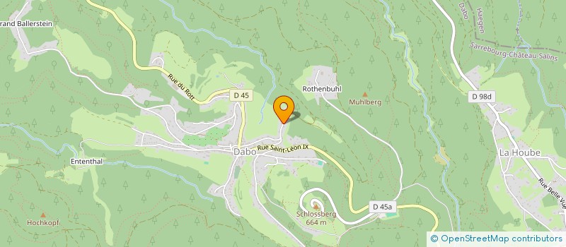 localisation de l'entreprise SMJ  DABO