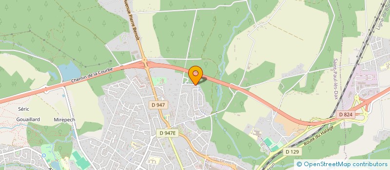 localisation de l'entreprise SMJ  SAINT-PAUL-LES-DAX