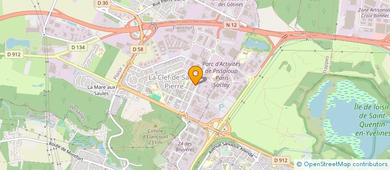 localisation de l'entreprise SMJ CLEANCONSEIL à TRAPPES
