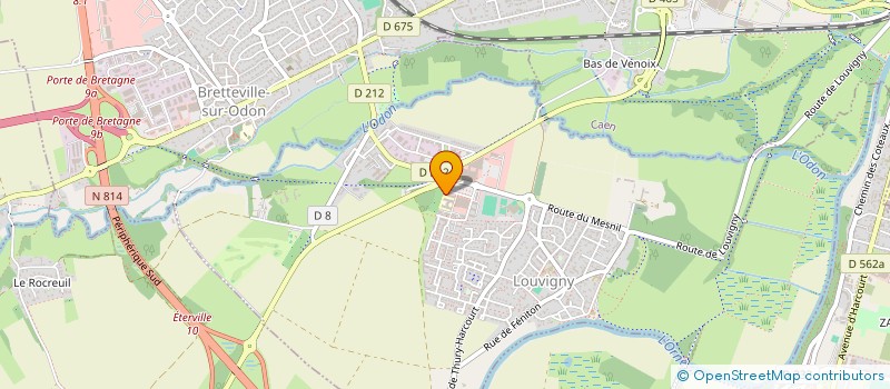 localisation de l'entreprise SMJ CONSEIL  LOUVIGNY