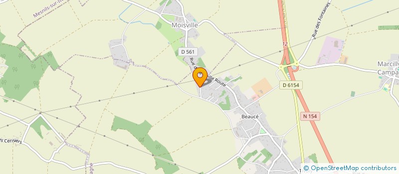 localisation de l'entreprise SMJ-IMMO  MARCILLY-LA-CAMPAGNE