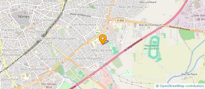 localisation de l'entreprise SMJ - SEMER, MOTIVER, JOUER  NIMES