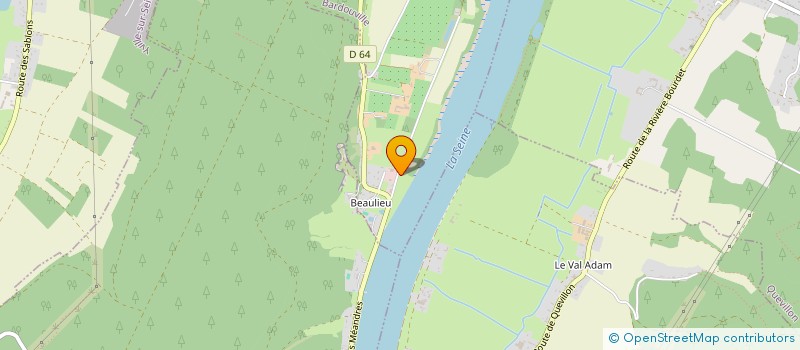 localisation de l'entreprise SMJ - TP  BARDOUVILLE