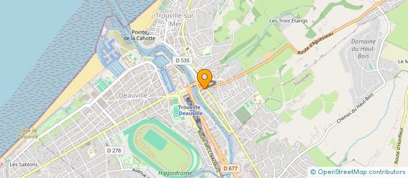 localisation de l'entreprise SMJC à TROUVILLE-SUR-MER