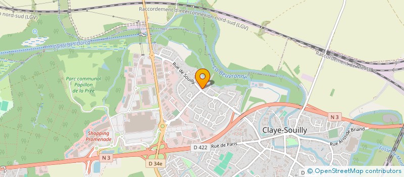 localisation de l'entreprise SMJM  CLAYE-SOUILLY