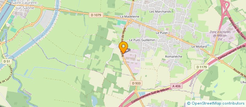 localisation de l'entreprise SMJM BOIS à REPLONGES