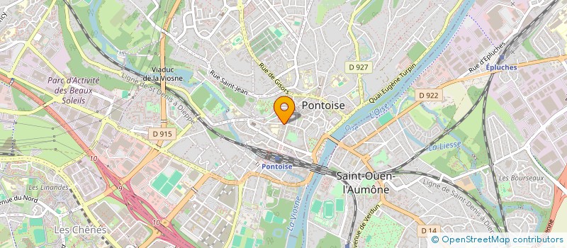 localisation de l'entreprise SMJR  PONTOISE