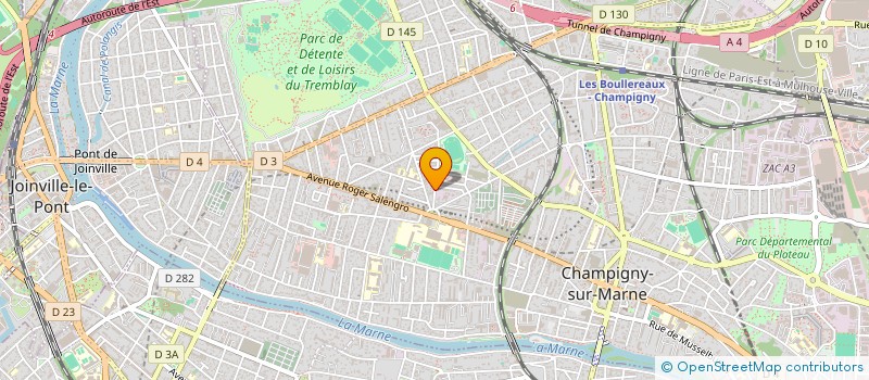 localisation de l'entreprise SMK à CHAMPIGNY-SUR-MARNE
