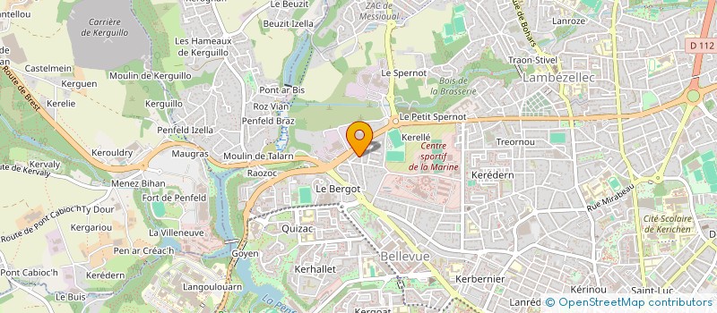 localisation de l'entreprise SMK IMMO  BREST