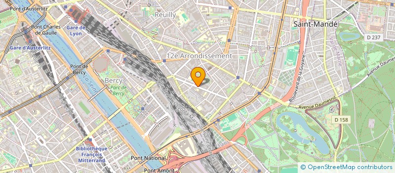 localisation de l'entreprise SMK NATURE ET BIO  PARIS