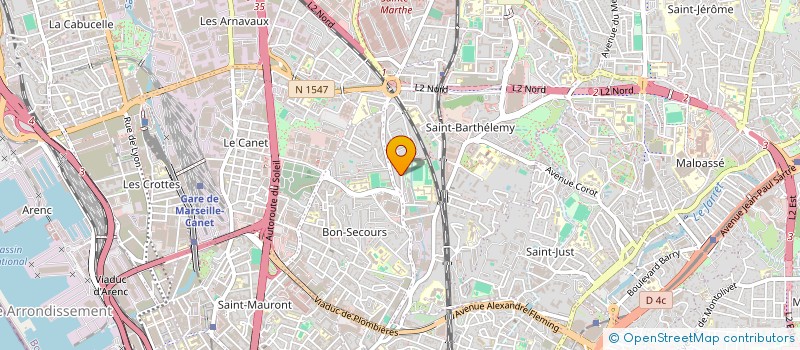 localisation de l'entreprise SMK SERRURERIE MARIR KARIM à MARSEILLE