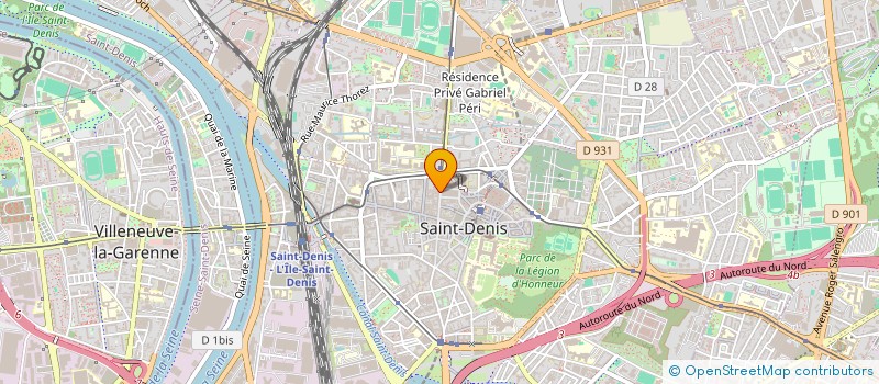 localisation de l'entreprise SMK TRADING à SAINT-DENIS