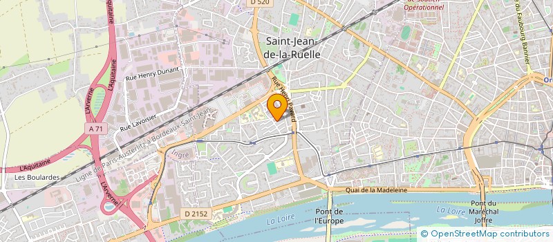 localisation de l'entreprise SMK45 à SAINT-JEAN-DE-LA-RUELLE
